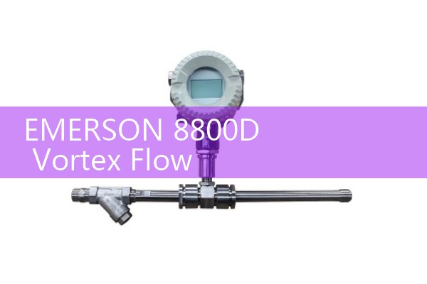 Vortex flowmeter with temperature and pressure compensation